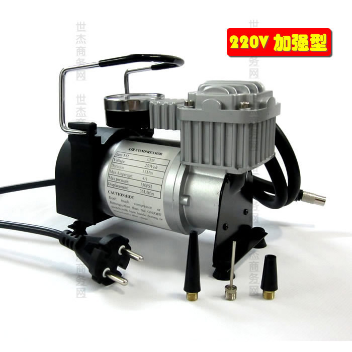 风神220V家用汽车充气泵电动打气筒机足球篮球气泡柱袋冲气囊专用