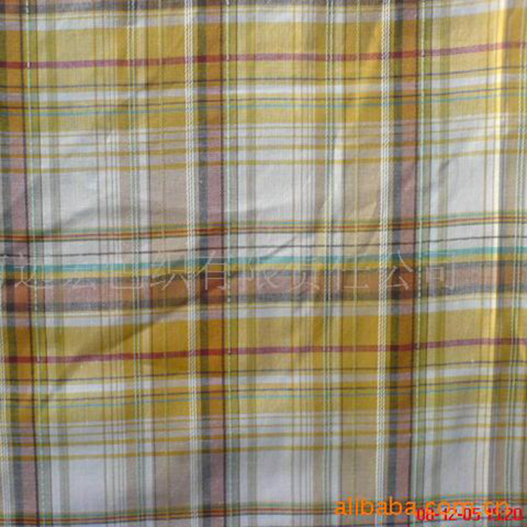 供应优质弹力色织布 色织弹力衬衫面料 厂家批发