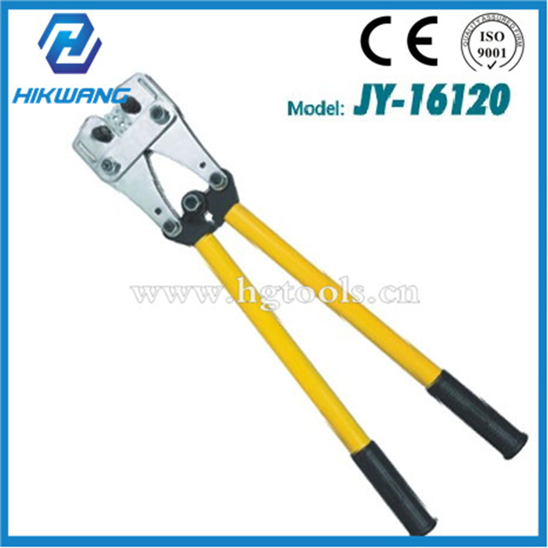 供应手动压接钳 JY-16120裸端子压线钳 手动 外贸出口