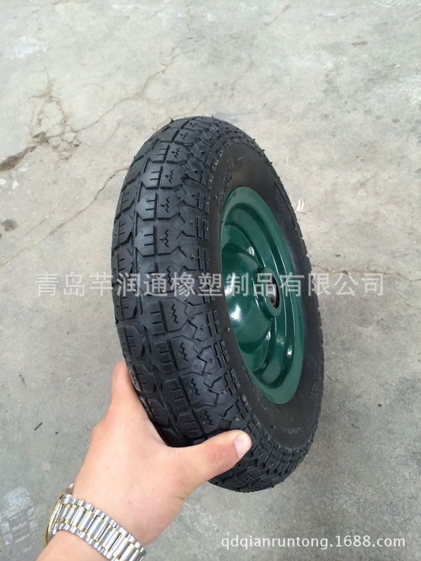 厂家直销长期供应手推车充气轮 350-7 梳子花 童车货仓车