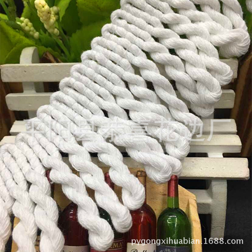 6公分涤棉排须绳