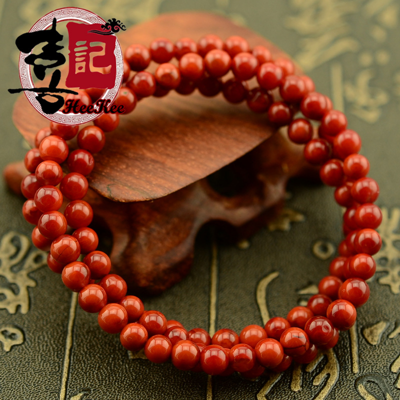 South Onyx lady South Red Bracelet 108 Pieces Beads bracelets Crystal Bracelet men and women Natural Stone