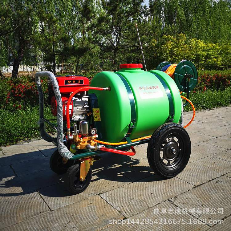 热销果园除虫喷雾器 160L园林手推式打药机 养殖消毒灭菌喷雾器