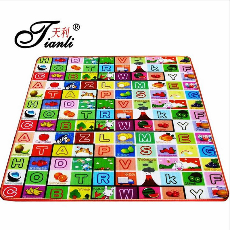 Manufactor Direct selling children Climbing pad baby Mat Moisture-proof foam Mat thickening Two-sided outdoors Picnic