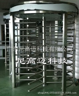 Top-sealed Arc-shaped Full-height Rotary Pole Gate-jilin Construction Site Access Control Full-high Gate Two-way Door Wholesale Factory Direct Supply