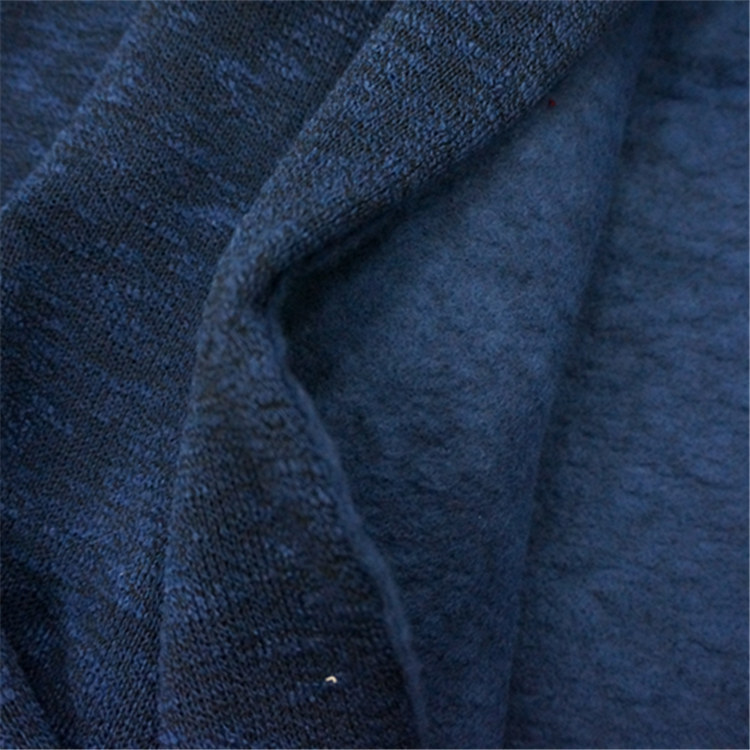 2016大肚纱黑色拉毛卫衣布，秋冬日韩风格，女装外套新款