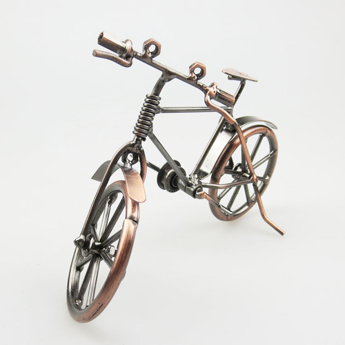 Cross-border e-commerce bicycle model iron art crafts retro home decoration ornaments scenic tourist souvenirs