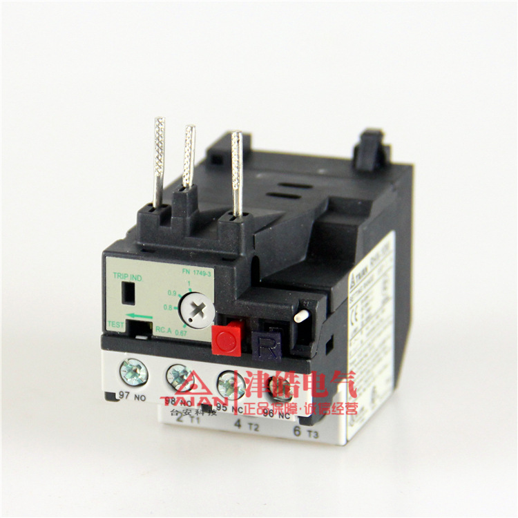 台安 RHN-10M 热继电器 1A（0.67-1A）/2.1A（1.4-2.1A）原装正品