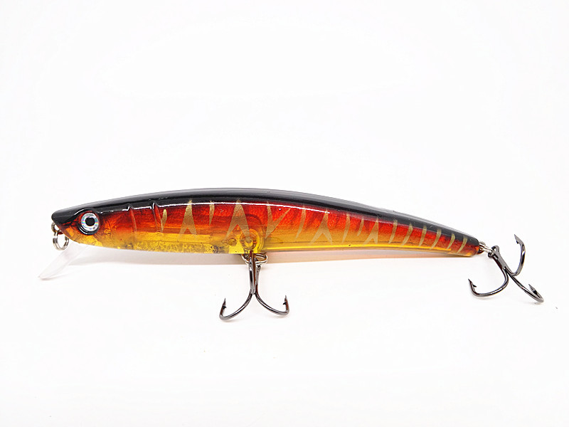 Sinking Minnow Fishing Lures Hard Plastic Baits Bass Trout Fresh Water Fishing Lure