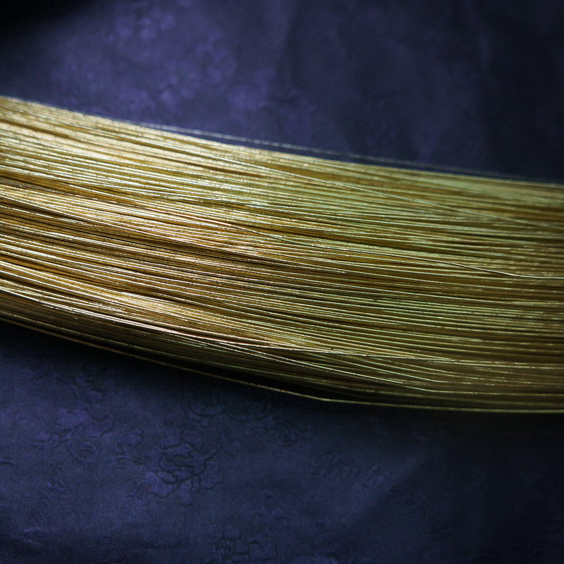 金色银色铁丝 工艺品灯饰摇钱树家居摆设缠绕铁丝 DIY手工材料详情图6