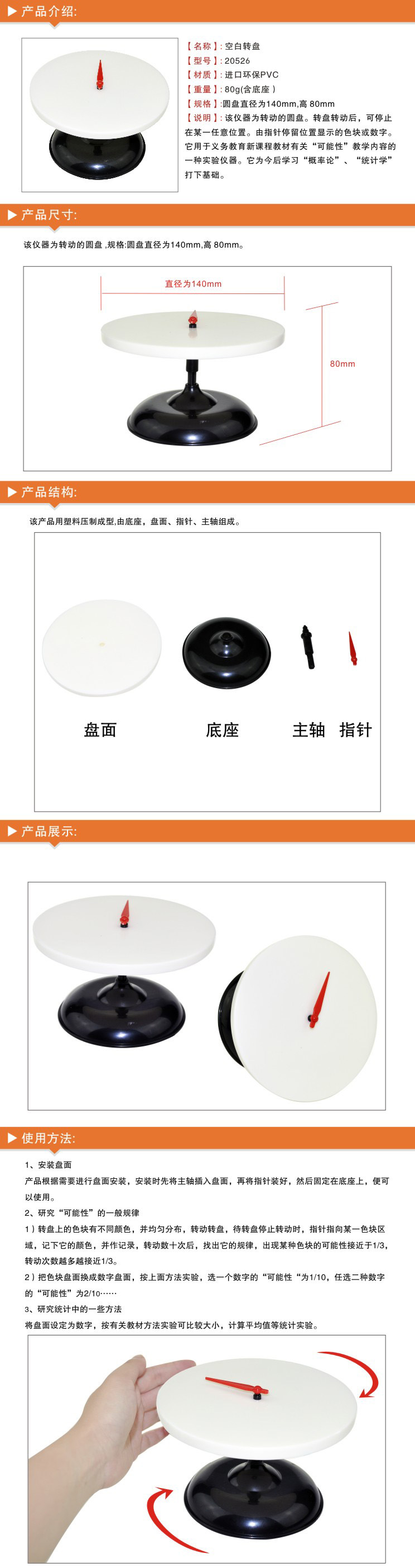 20526 空白转盘-详情页