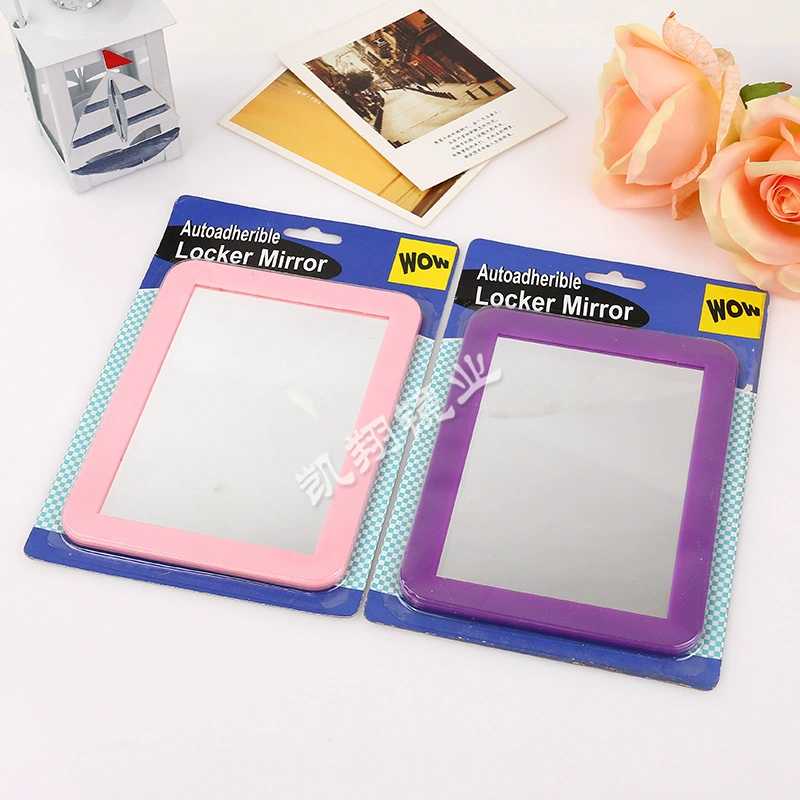 Polyurethane handheld square small mirror, new collection, direct factory sales