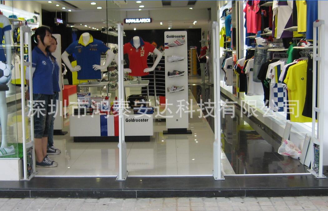 鸿泰安商场超市防盗门 服装防盗门 书店图书防盗  超市商场防盗门