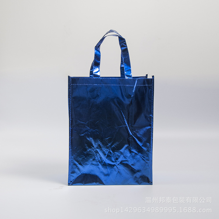 厂家批发镭射无纺布袋 覆膜袋 手提无纺布袋定做批发 价格优惠