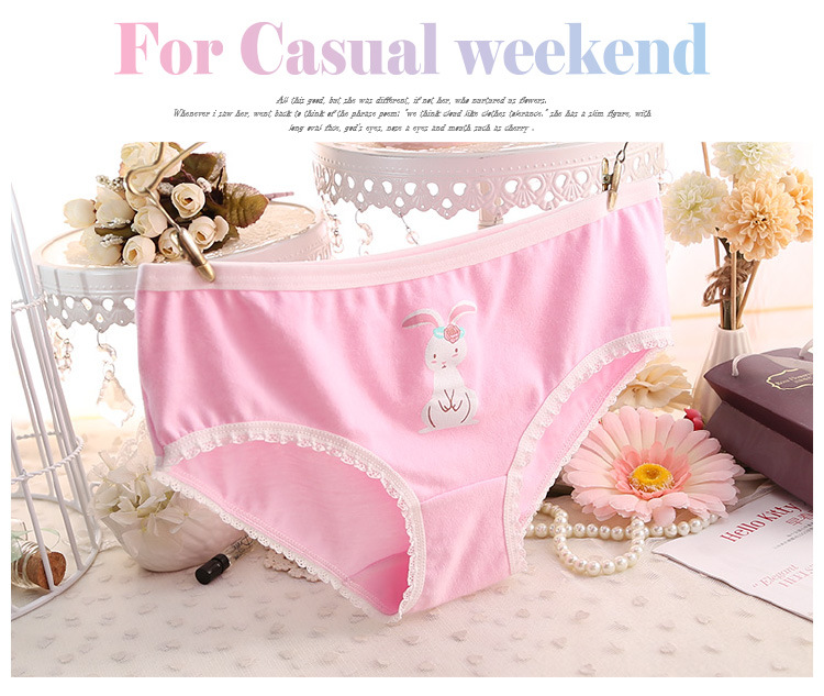 Slip jeunesse Lapin 01 en coton - Ref 655423 Image 9