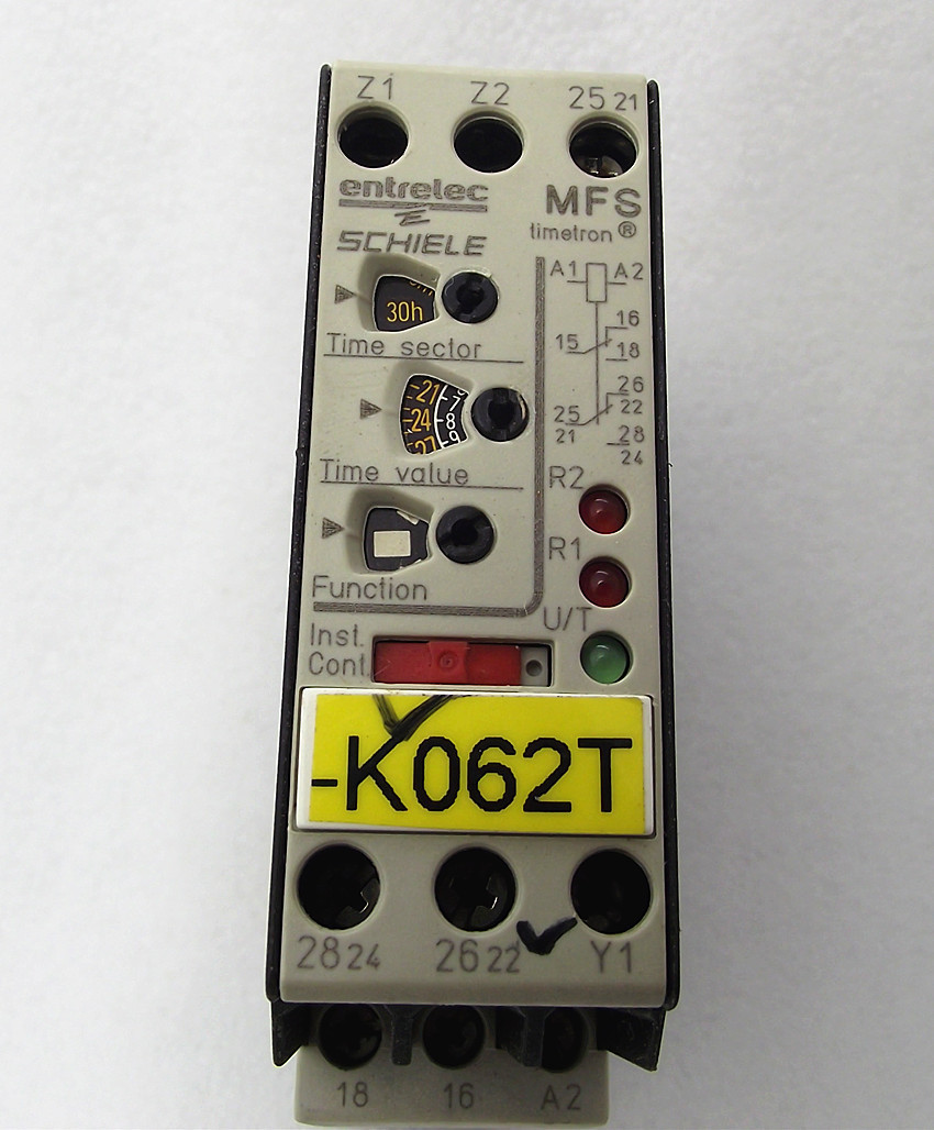 施勒Schiele时间继电器MFS时间继电器