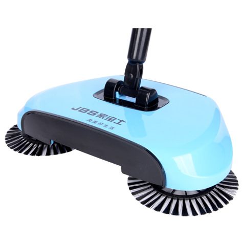 Factory Direct Wholesale Lazy Artifact Multi-function Broom Dustpan Trash Can Three-in-one Hand Push Sweeper