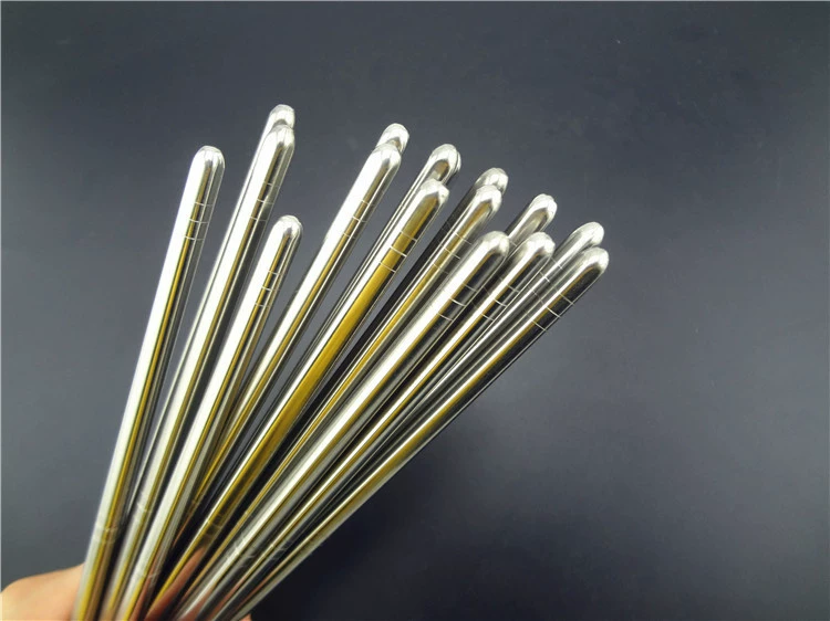 Square chopsticks stainless steel