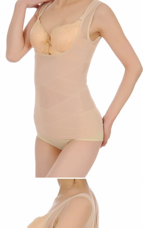 Kích thước lớn mùa hè siêu mỏng corset hàng đầu bụng eo corset ngực cơ thể đồ lót sau sinh cho con bú cơ thể giảm béo đồ lót cho mẹ sau  sinh