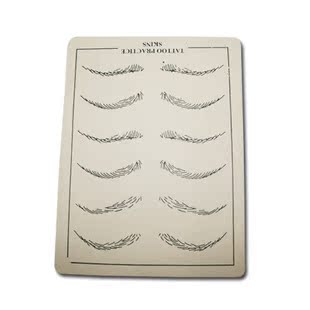 绣眉练习皮 纹绣练习假皮纹眉练习皮纹绣学习用品|ms