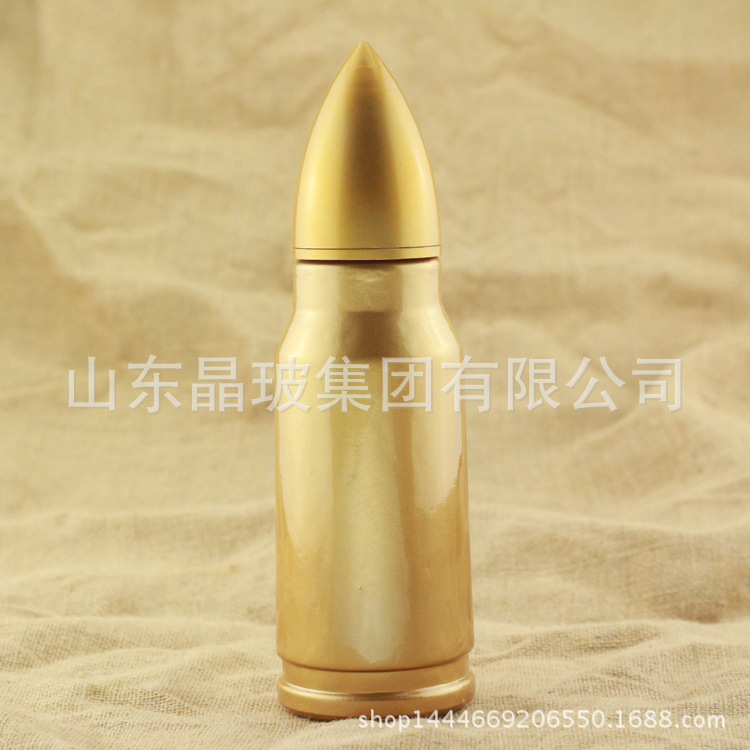 厂家直销彩色喷涂玻璃瓶工艺 仿真形玻璃酒瓶 各规格白酒瓶