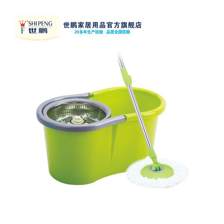 simple and easy Rotate 8 Scalable Stainless steel Superfine fibre Mop F-39A