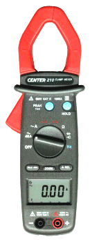 台湾群特 CENTER-210数位式交流钳表