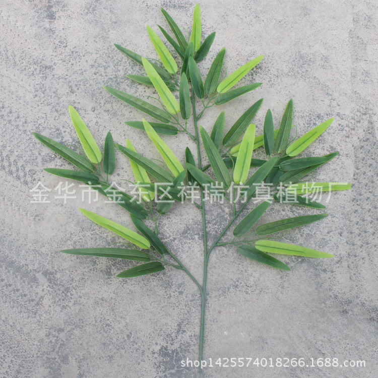 XRB-111富贵竹叶3叉枝52叶62厘米