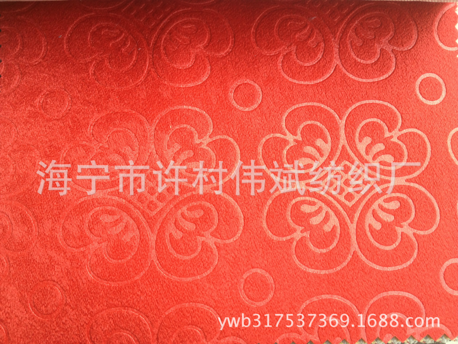 意大利绒压花一26