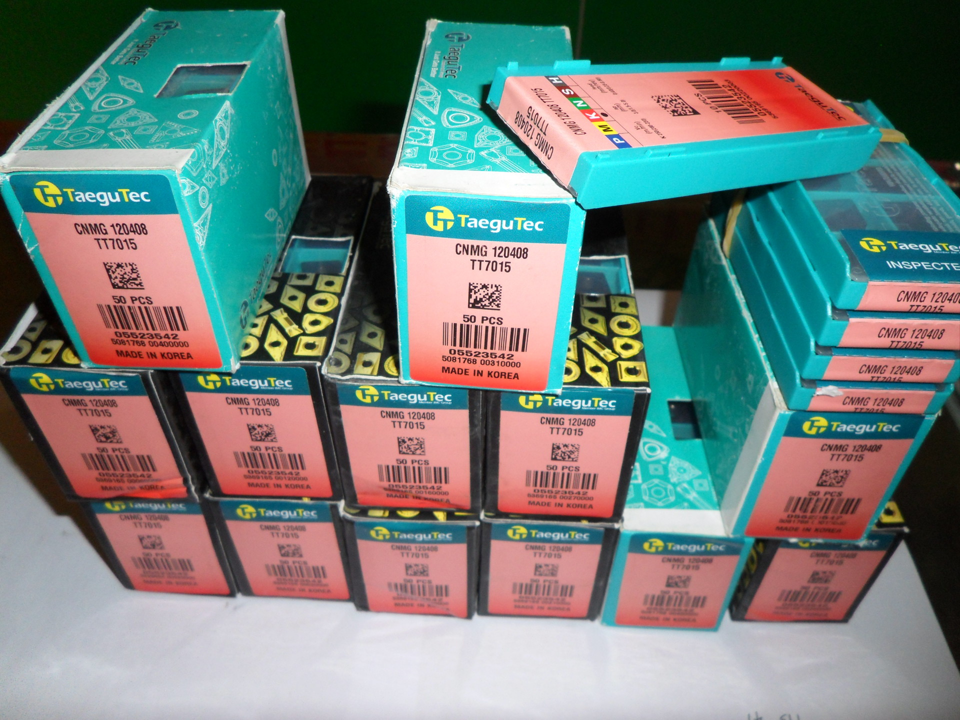 特固克刀具CNMG120404 FG PV3010/CT3000/TT1500/TT3500/TT5100