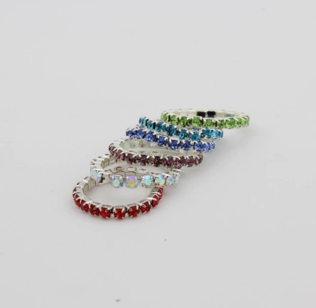 Fashionable elastic accessory, set for toes, ring, Korean style