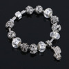 Wonderful bead series of oil full drill bracelet large -hole rhinestone bracelet production and processing