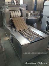 半自动桃酥饼干生产线 瓜子饼设备 核桃酥机 上海合强桃酥机厂家
