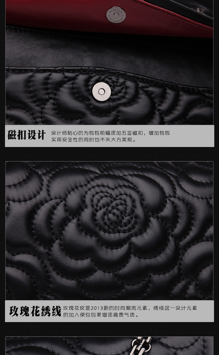 Sac à main en cuir véritable - Ref 3432457 Image 43