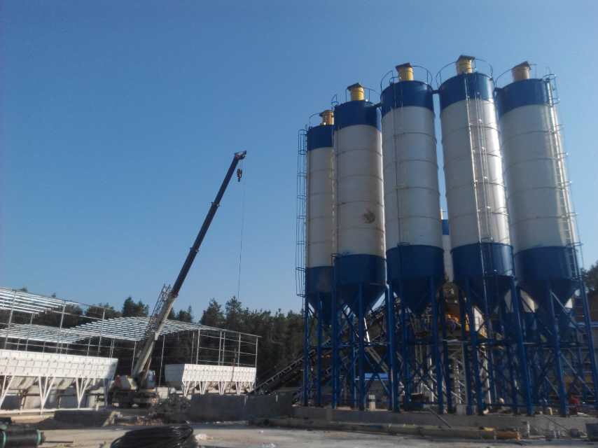 厂家经济型混凝土HLS90楼 双卧轴强制式