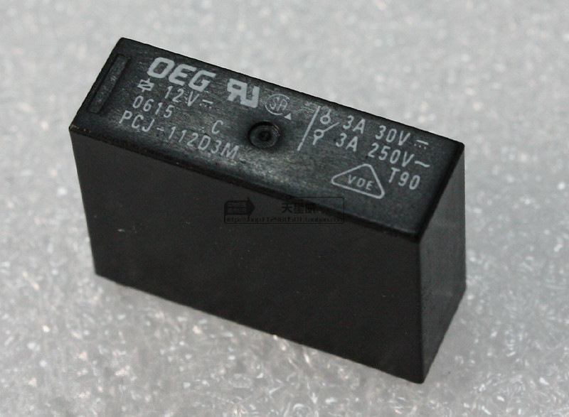 原装泰科OEG功率继电器PCJ-112D3MH 替宏发HF43F-012-HS