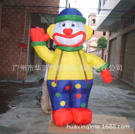 充气小丑卡通 气模 卡通人 卡通 厂家直销