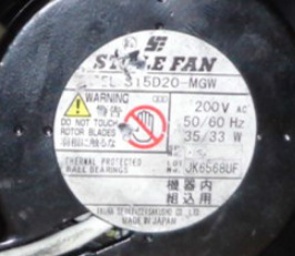 MADE STYLE FAN 日本S15D20-MGW 200V 50/60HZ 35/33W 风扇A