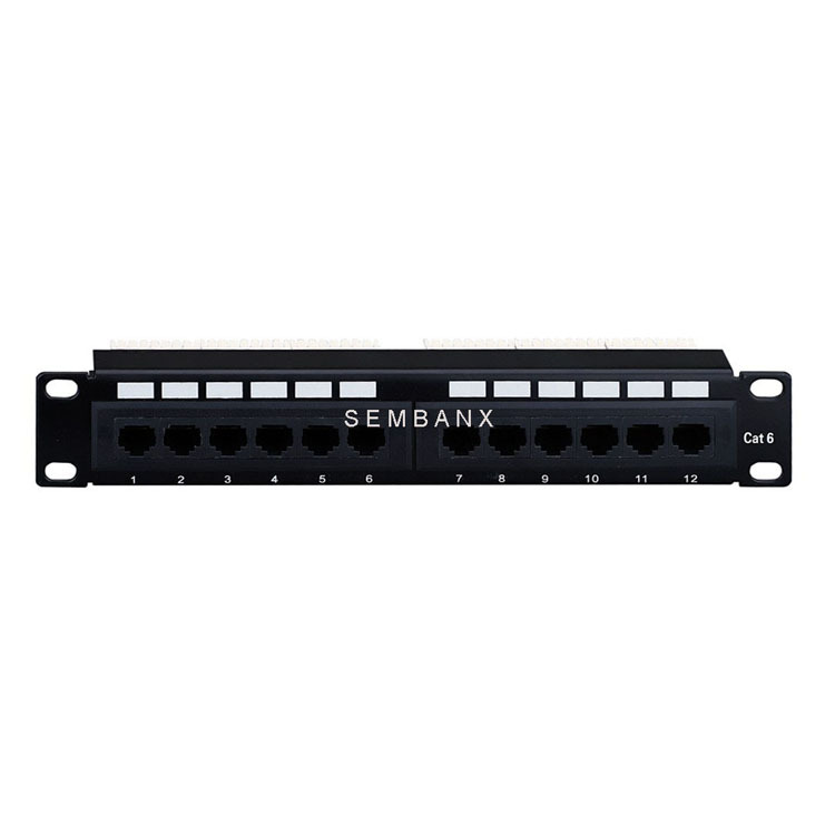 供应六类网络配线架,CAT6配线架12口配线架,6类