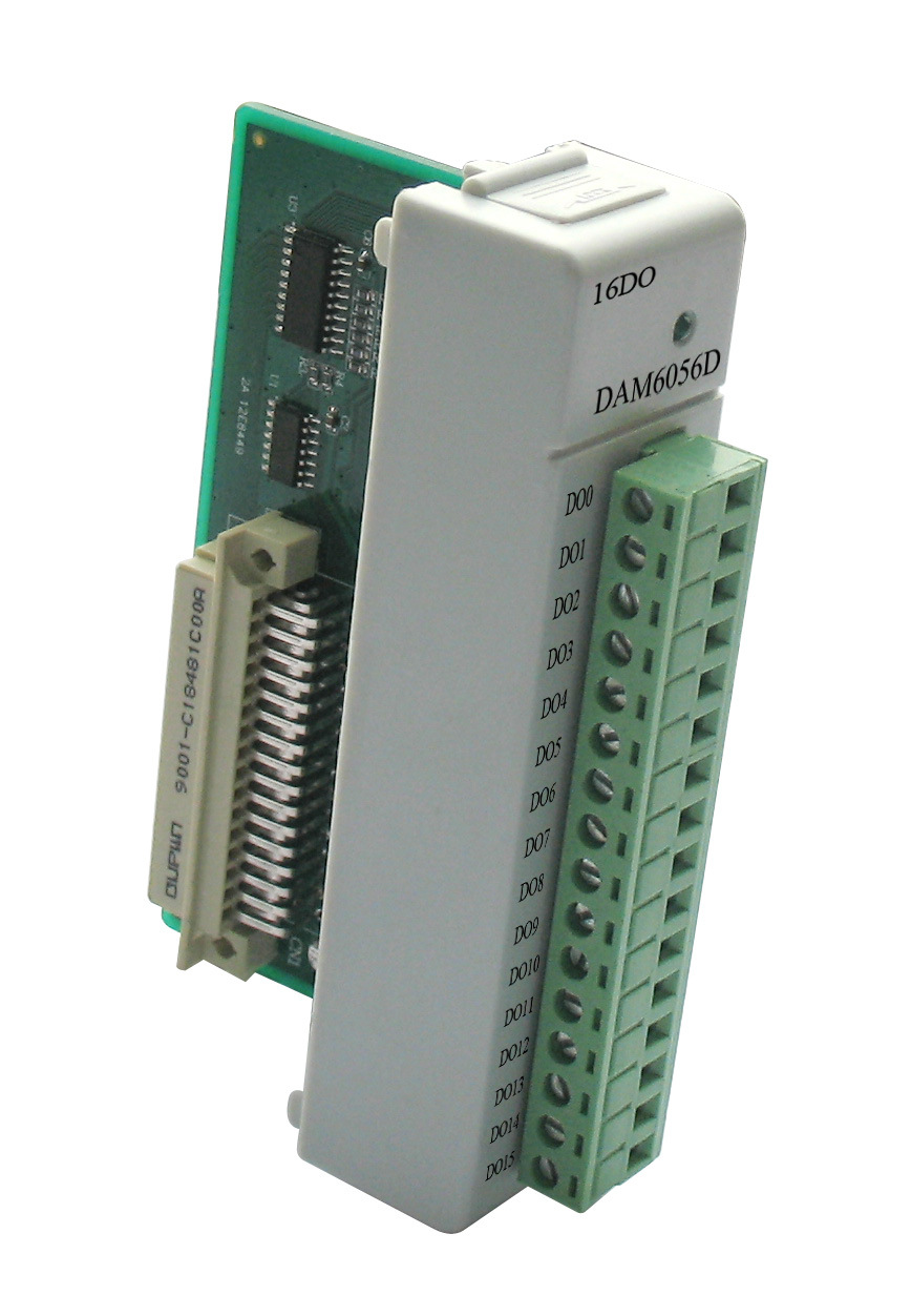 DAM6056D 带LED显示的16路数字量输出模块