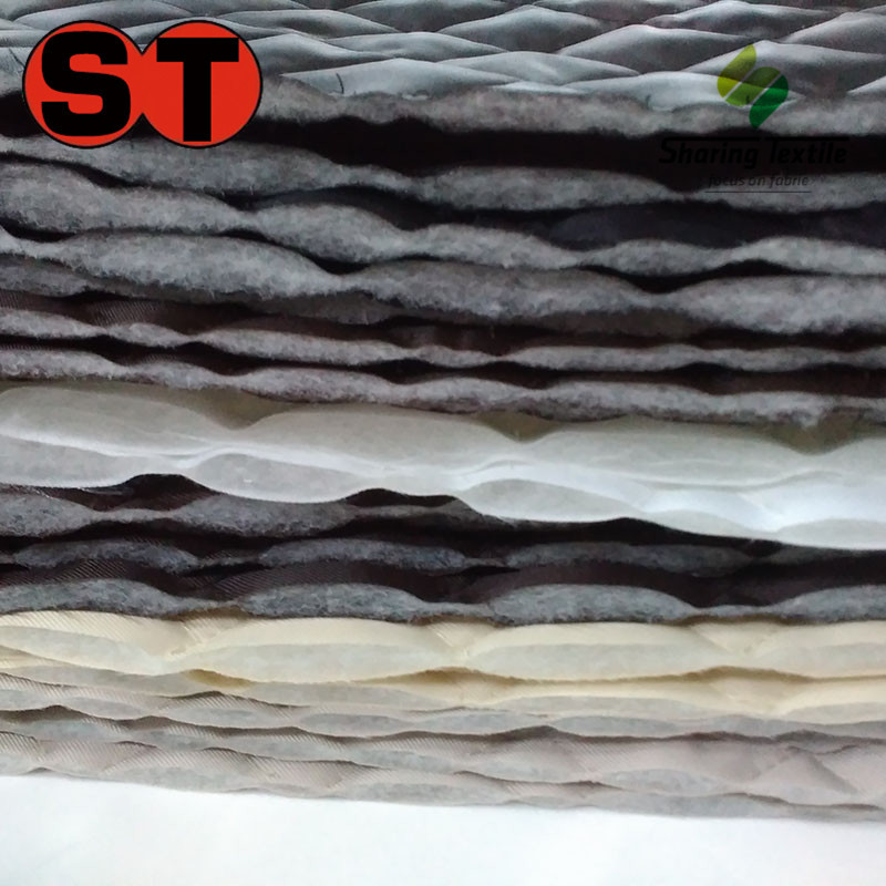 双面绗缝面料/防水绗缝面料/涤塔夫绗缝面料