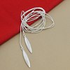 Necklace, silver 925 sample, Korean style, wholesale