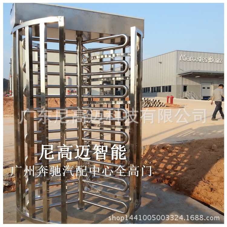 全高转闸旋转门 广州人防场所安全通道转闸门 120度旋转智能转扎
