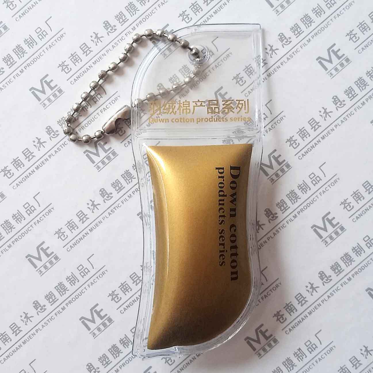 专业厂家直销各种羽绒标8.4x3.4服装吊牌羽绒充气标欢迎来样定做