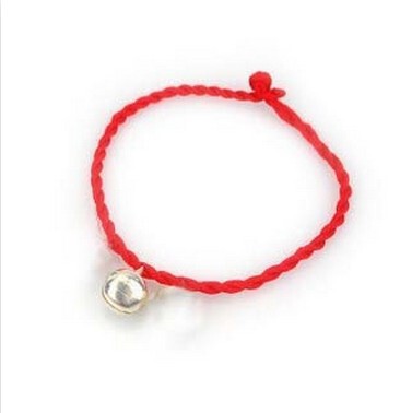 woven red rope bracelet