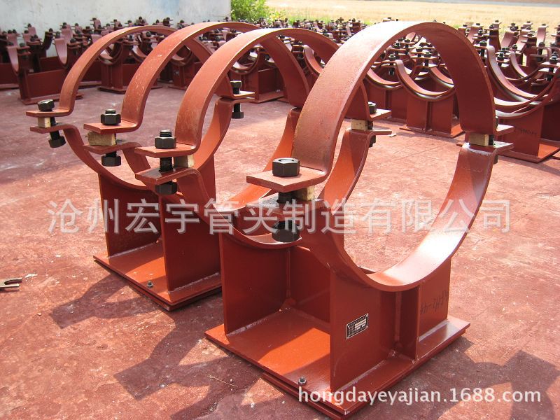 厂家专业生产批发各种扁钢管夹扁铁管夹