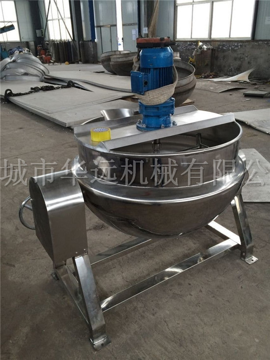 Electric heating Tilt Jacketed kettle Stainless steel Steaming and boiling equipment Drinks Manufacturer