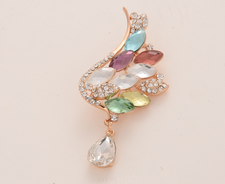 Broche femme en Zircon diamant - Ref 1176083 Image 31