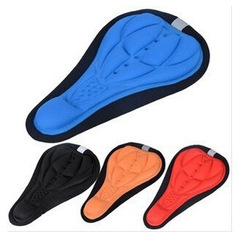 New mountain bike colorful 3D seat cushion cover Dead flying saddle seat cushion cover Cycling equipment accessories