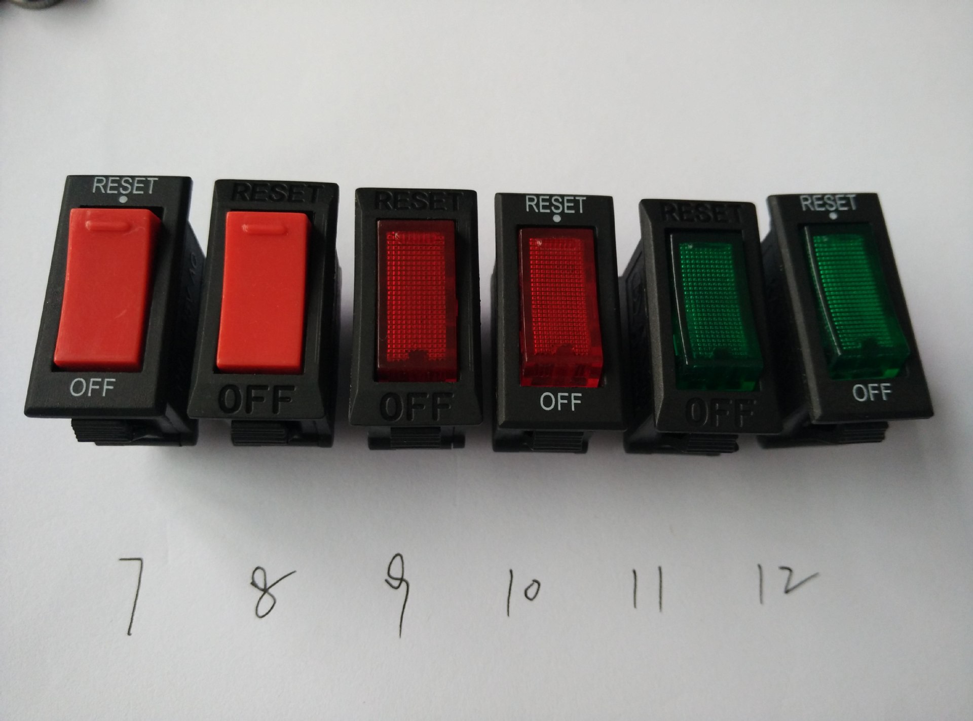 美标二合一电流过载保护开关